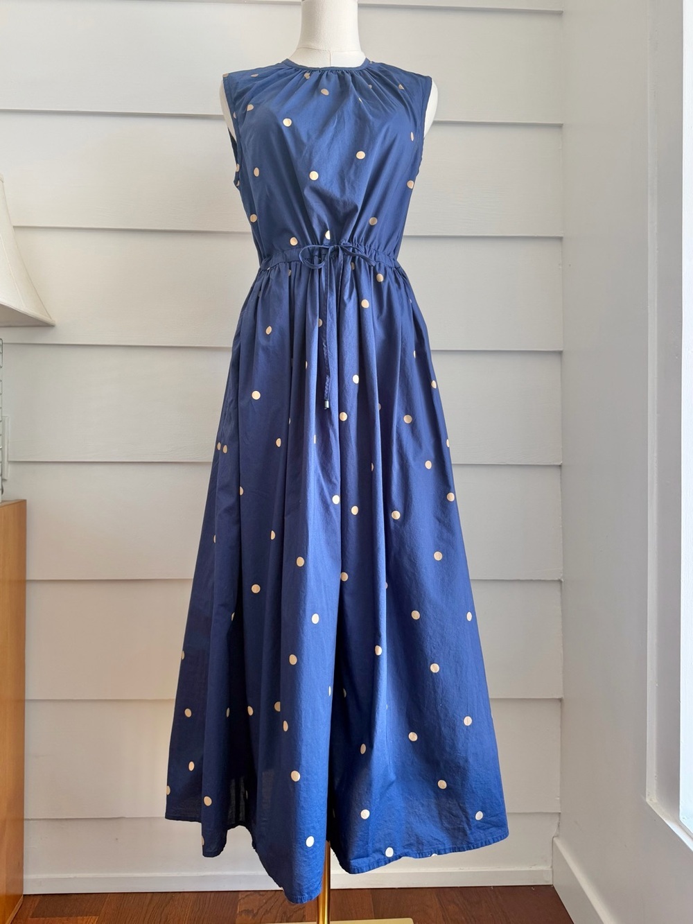 Kate Sylvester Dress Dotty Cotton Dress in Ink